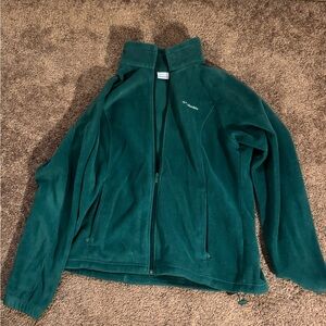 Columbia Teal Fleece Jacket